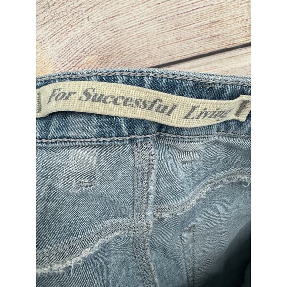 Diesel Eazee Relaxed Boyfriend Low Waist Jeans Womens 27x32 Blue Light Wash - Picture 7 of 12